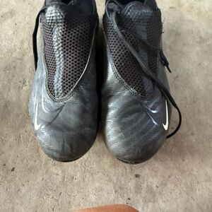 Nike Black and Orange Athletic Shoes